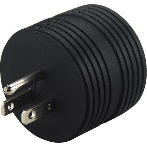 [5-15P Male to TT-30R Female] Nema 5-15P to TT-30R 30Amp RV AC Adapter,15A Male to 30A Female RV Camper Power Adapter