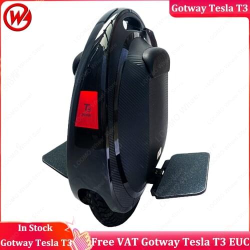 2020 GOTWAY Tesla 2 generation updated Anti Spin Button Bluetooth Speaker 2000W 1480wh unicycle one wheel electric