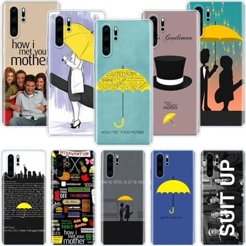 How I Met Your Mother Himym Phone Case For Huawei Honor 10 9 20 9X 8A 8X 8S 7A 7X Lite Pro 10i 20i Y5 Y6 Y7 Y9 2019 Cover Coque