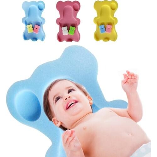 Baby Bath Sponge Mat Non-slip Sponge Mat Cute Cartoon Bath Mat Mom Must For Baby Care MU894341