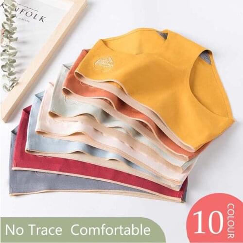 Cotton womens panties elastic soft Ladies underwear Seamless Breathable sexy High waist briefs womens clothing 2021