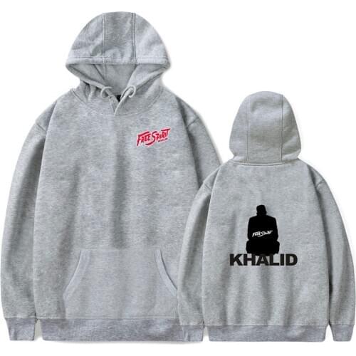 Creative New Fashion Khalid Robinson Hoodies Men/Women Hip Hop Style Oversize Streetwear Casual Khalid Robinson Mens Swearshirt