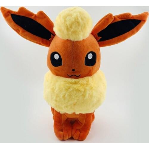 30cm Pokemon Flareon Plush Toys Doll Cartoon Pendant Soft Stuffed for Children Kids Birthday Christmas Gift