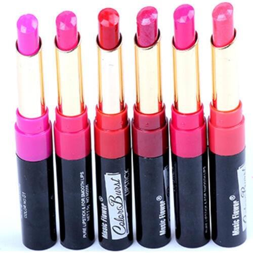Lipstick Makeup Lipsticks 24 pcs 24Colors Tint Dark Purple Make Up Lip Stick Milk Lip M2056