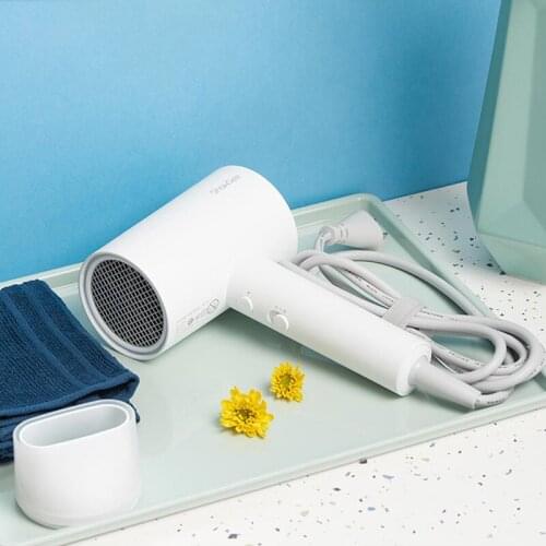 New Xiaomi Mijia SHOWSEE A1-W Hair Dryer Negative Ion Professinal Quick Dry Portable Hairdryer SHOWSEE A1-W Hair Dryer