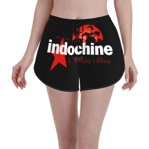 Promo Causal Indochine Le Birthday Album Anime Pop Print Breathable Quick Dry Funny Novelty Hot Sale swimsuit