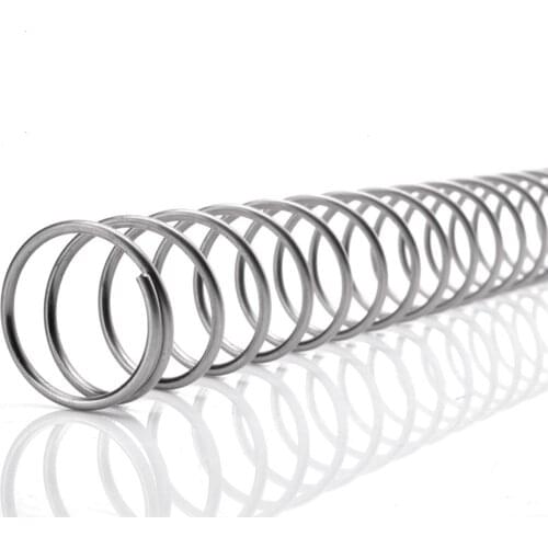 Manufacture Custom Stainless Steel Long Big Coil Compression Spring, 1PCS, 2mm Wire Diameter*(12-20)mm Out Diameter*1000mm