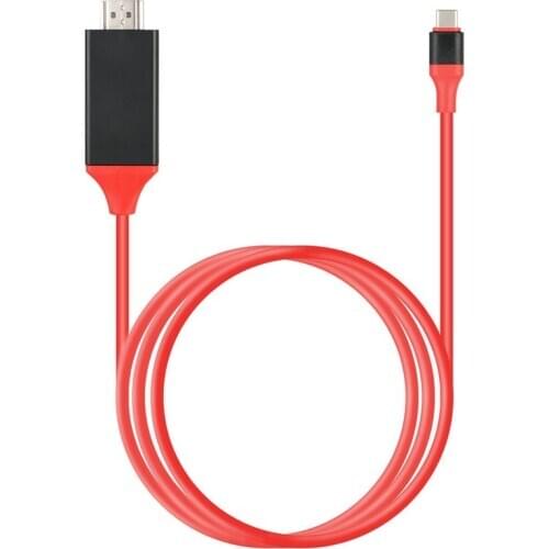 For Samsung Galaxy Note 8 9 S10+ Plus Type-C USB-C to HDMI HDTV 4K Cable