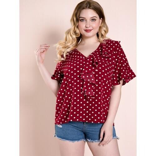 Ultralinner Polka Dot Blouses