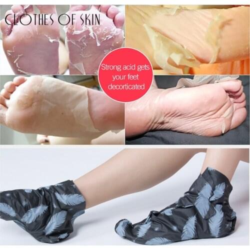 Moisturizing Foot Mask Volcanic Mud Remove Foot Exfoliating Foot Mask Whitening Anti-Aging Moisturizing Peeling Socks Skin Care