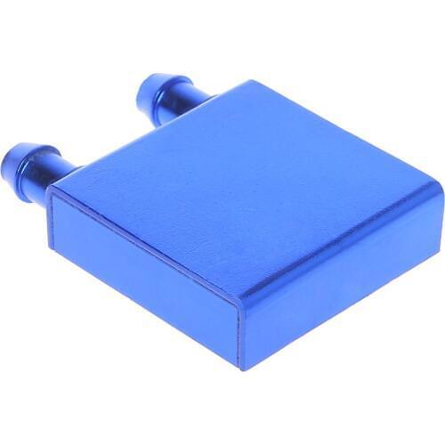 OPEN-SMART Aluminum Alloy Water Cooling Block 40 80 120 160mm For PC Lap CPU Liquid Cooler Silver System Heat Sink