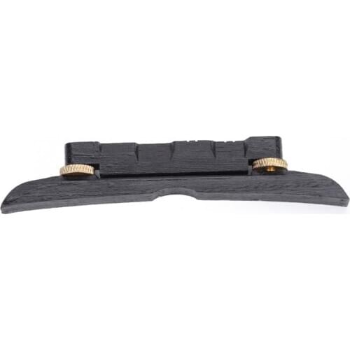 High Quality Ebony Mandolin Bridge Adjustable Ebony Bridge for Mandolin Musical Accessory