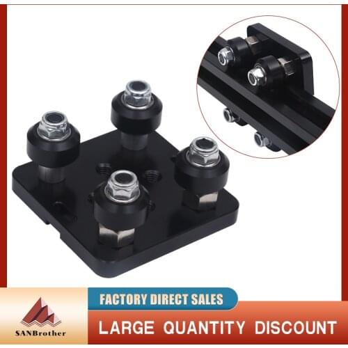 3D Printer part Openbuilds V gantry plat set special slide plate for aluminum profiles V-slot mini five roulette 1set