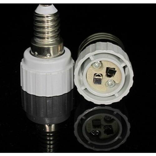 100pcs/lot High quality E14 to MR16 Base LED Light Lamp Bulbs Adapter Converter New