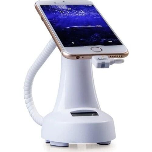 15 Set/Lot) White ABS Standalone Unit LED Screen Showing Pick Time Smartphone Brand Store Alarm Power Holder