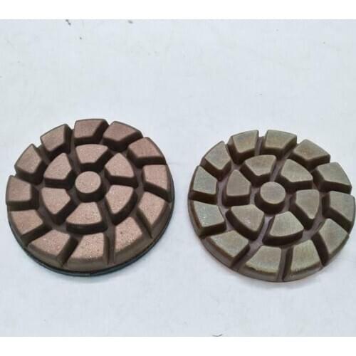 3 Inch Flower Resin Pads hybrid Concrete Polishing puck