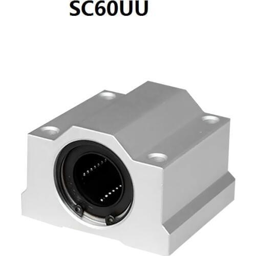 4pcs/lot SC60UU/SMA60UU SCS60UU 60mm linear rail shaft bearing blocks for CNC router router