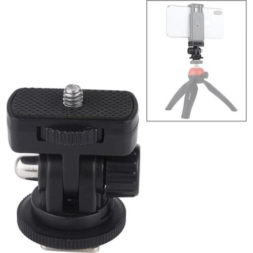 KuuIee 1/4 Inch Screw Thread Cold Shoe Tripod Mount Adapter Camera Mount Adapters Camera Cold Shoe Accessories
