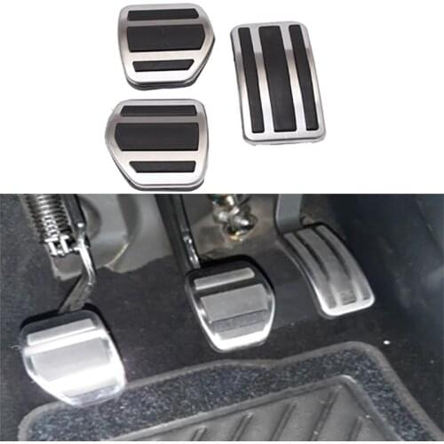Accessory Gas Modified Pedal Pad Plate for Peugeot 207 301 307 208 2008 308 408 For CITROEN C3 C4 for DS 3 4 6 DS3 DS4 DS6 3Pcs