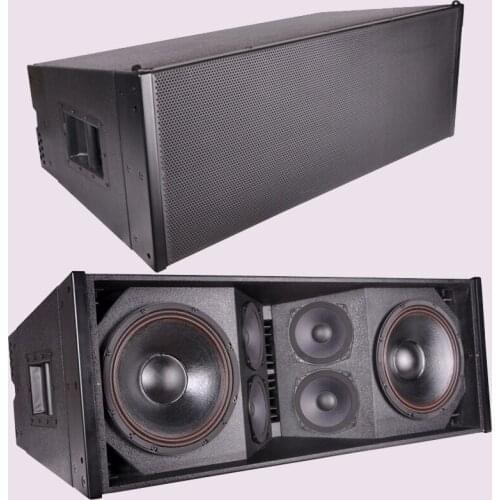 Big double 12" line array speakers L12
