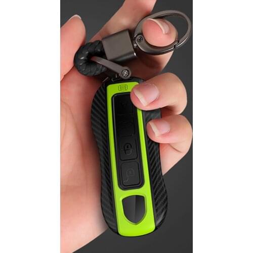 TPU Key Cover for Porsche Panamera Cayenne 971 911 9YA Macan Boxster Car Key Case Shell Fob Remote Key Car-Styling Accessories