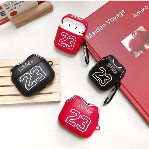 Earphone case For Airpods Pro Case jordan Silicone Cover Cute Funda Coque Wireless Earphone Accessories Luxury Anime for Airpods