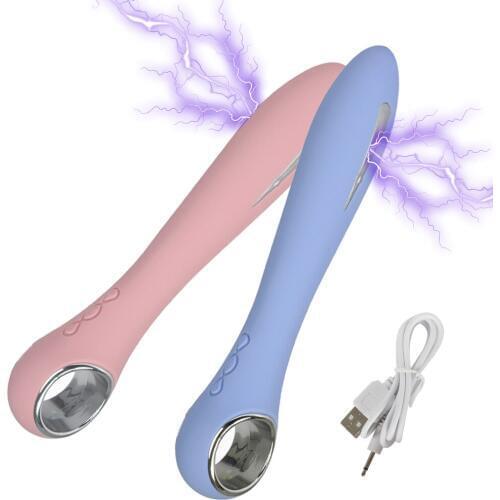 Electro Shock Pulse G-spot Vibrator Sex Electric Masturbator for Woman Sex Toys 10 Speed Vibrating Vaginal Pussy Orgasm Massager