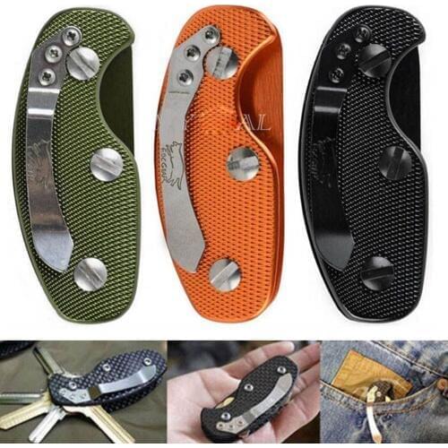 Hot Sale New Aluminium AlloySmart Key Holder Clip Keys folder keyring housing EDC Pocket Tools Keys Organizer Folder Keys Wallet