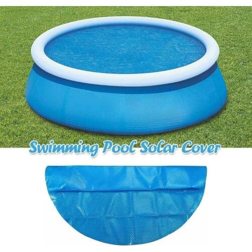 Swimming Pool Cover PE Bubble Insulation Film Rainproof Dustproof Outdoor Garden Pool Sunblock Cover Swimming Pool Accessories