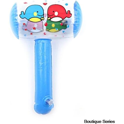 Cartoon Fun Inflatable Hammer Air Hammer With Bells Childrens Blowing Toys Pet Toys