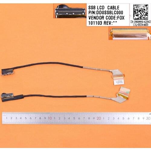 New LCD LED Video Flex Cable For Dell XPS P12F 15Z L511Z,ORG​ PN:DD0SS8LC010 0N6MMX DD0SS8LC000