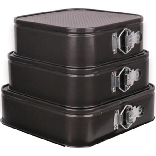 Cake Tin Set,Nonstick and Leakproof 3 Pieces Cake Pan/Springform Cake Tin/Cheesecake Pan Set with Removable Bottom