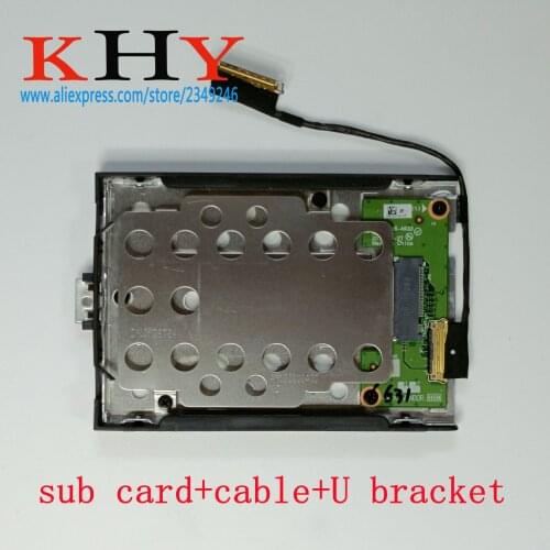 Original Bracket with cable sets for ThinkPad X270 A275 SSD NVMe M.2 Adapter &cable FRU 01HY565