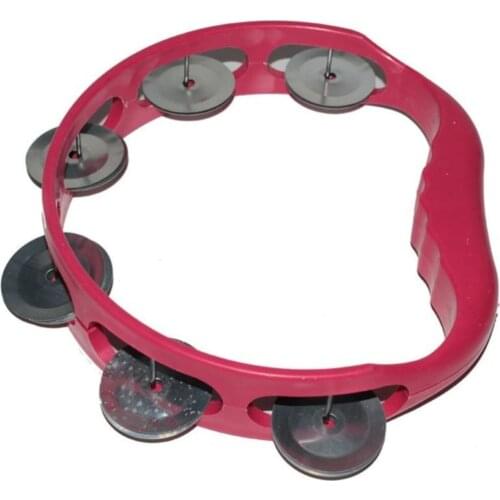 PandoliPlastik Zilli Leisure Tambourine Red Color wedding bride mariage хна henna