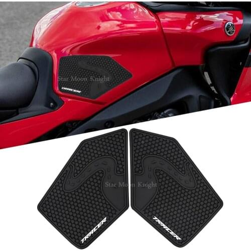 For YAMAHA TRACER 9 GT TRACER9 21- Motorcycle Tankpad anti-slip tank Pad sticker protection stickers SIDE TANK PADS Traction Pad