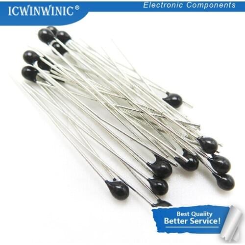 100piece MF52AT MF52 B 3950 NTC Thermistor Thermal Resistor 5% 1K 2K 3K 4.7K 5K 10K 20K 47K 50K 100K