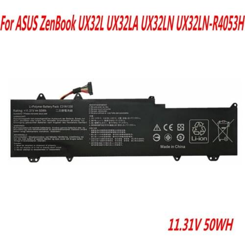 High Quality C31N1330 0B200-00070200 Laptop Battery For Asus ZenBook UX32L UX32LA UX32LN UX32LN-R4053H 0B200-00070200