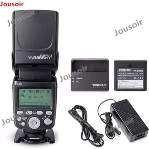 YONGNUO YN686EX-RT ETTL Speedlite Flash 2.4G Wireless HSS 1/8000s Master Flash Speedlite with Lithium battery for C CD50