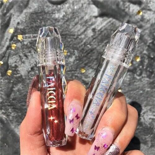 7-color Liquid Eyeshadow Diamond Shimmer Cosmetics Glitter Eyeshadow Palette Lasting Shadows Eye Makeup Palettes Dropship TSLM2