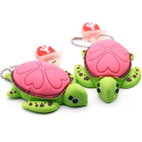 Animal Turtle USB Flash Drive 4GB 8GB 16GB 32GB 64GB Cartoon Tortoise Memory Stick Cute Pendrive Usb Stick U Disk