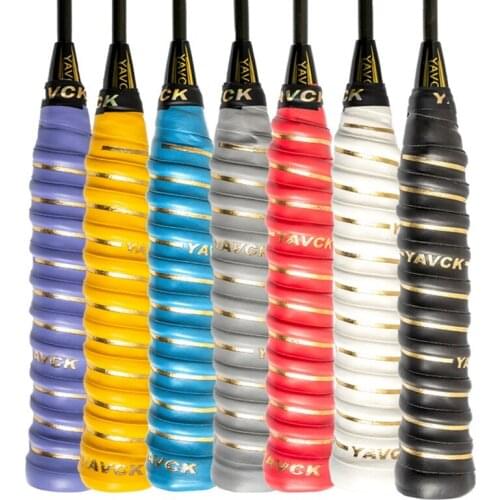 1 Pcs Grip Tape Anti-slip PU Absorb Sweat Racket Tape Handle Grip Tennis Badminton Squash Band Headbands Sweat Band 110cm