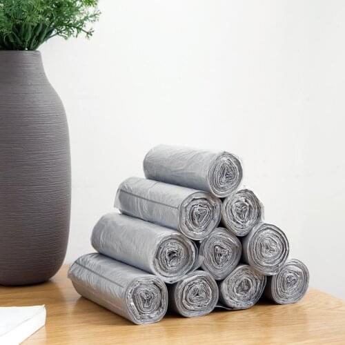 OTHERHOUSE 200Pcs Vest Type Trash Bags Disposable Garbage Bag Waste Bag Garbage Storage Bags Home Office Trash Rubbish Organizer