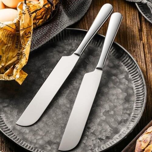 420# Stainless steel serrated slicer for cutting toast bread cake knife baking tool kitchen fruit knife