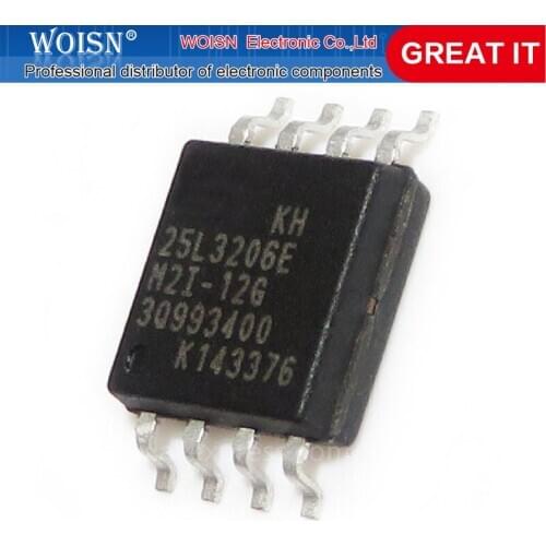 5PCS MX25L3206EM2I-12G MX25L6445EM2I-10G MX25L8005M2C MX25L12835FM2I-10G MX25L12873FM2I-10G MX25L1605DM2I-12G 25L3205 SOP8