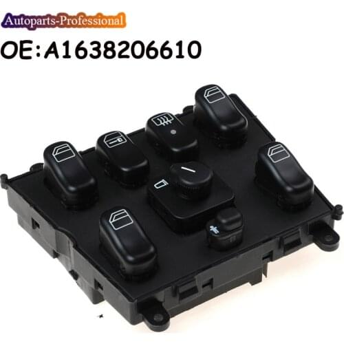 Auto Parts New 1638206610 A1638206610 Power Window Switch For Mercedes ML W163 ML320 1998-2002 1998 1999 car accessories