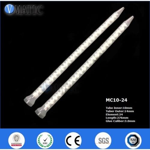 Free Shipping Resin Static Mixer MC10-24 Mixing Nozzles For Duo Pack Epoxies