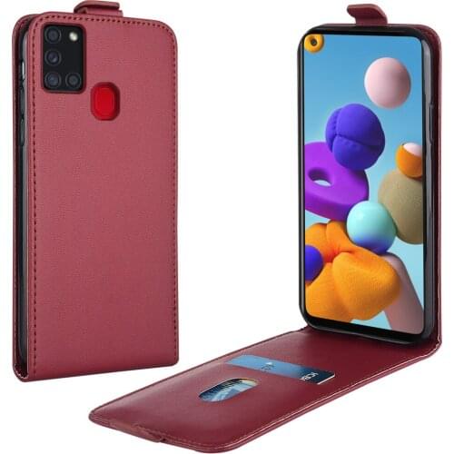 Flip Case for Samsung Galaxy A21s A217 A217F SM-A217F 6.5'' Leather Case for Samsung A21s A217 Phone Case