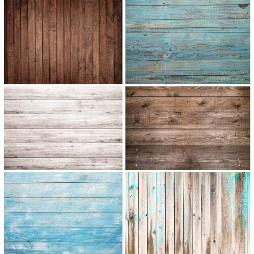 Wood Floor Wooden Board Texture Photography Backdrops Props Vintage Newborn Baby Portrait Photo Studio Background 21318WQ-10