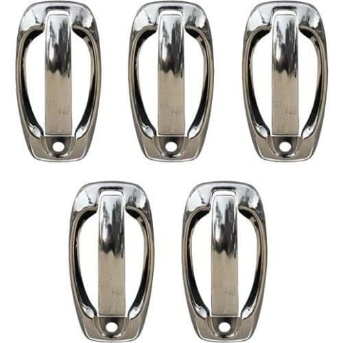 For Citroen Nemo 2008 and Above, 5 Door 10 Piece Stainless Steel Door Handle