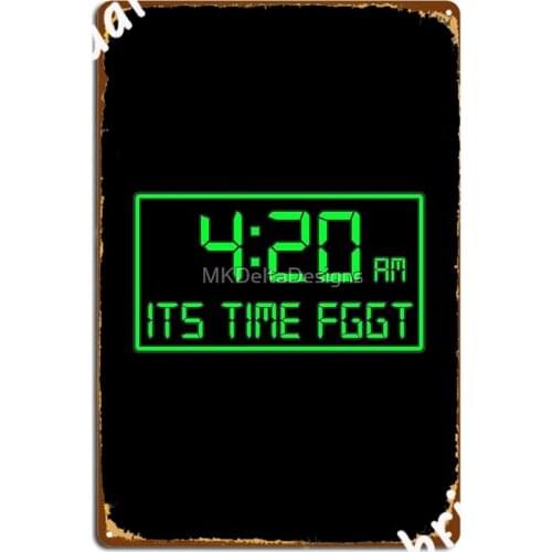 Its 4 20 Metal Sign Club Mural Wall Decor Customize Tin Sign Poster
